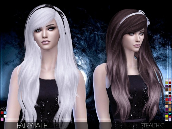  The Sims Resource: Stealthic   Fairytale hairstyle