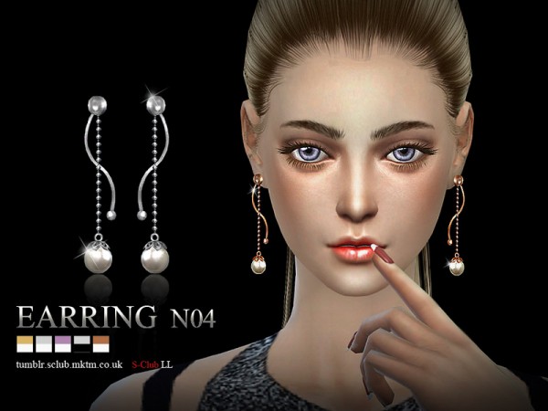  The Sims Resource: Earring 04 by S Club