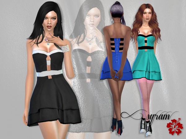  The Sims Resource: Emmy Cant Wait Dress by EsyraM