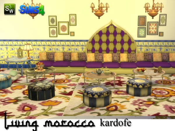  The Sims Resource: Living Morocco by Kardofe