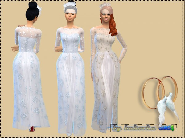  The Sims Resource: Wedding dress by Bukovka