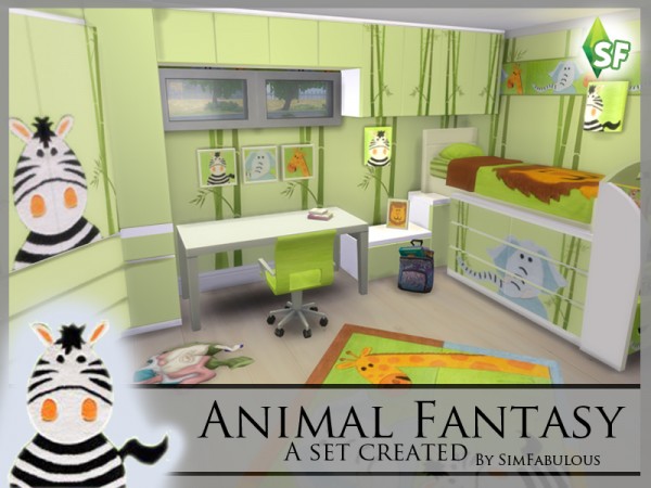  The Sims Resource: Animal Fantasy by SimFabulous
