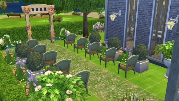  Mod The Sims: Rustic garden wedding by Bunny m