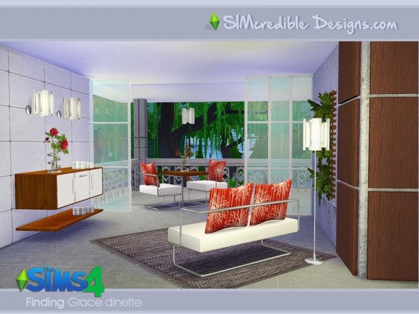  The Sims Resource: Finding Grace Dinette by SIMcredible Design