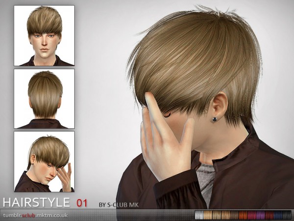  The Sims Resource: MK Hair 1