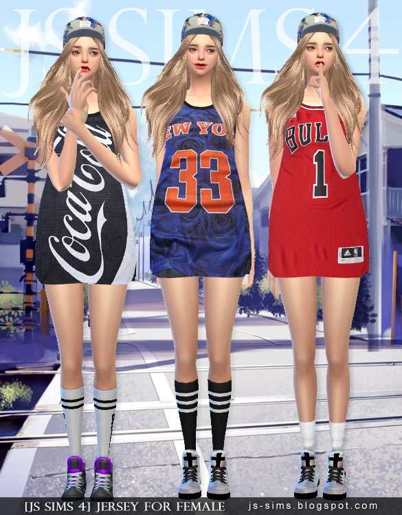  JS Sims 4: Jersey For Female