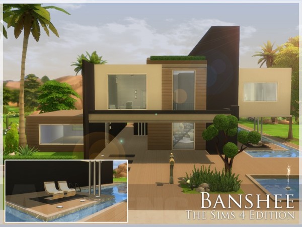  The Sims Resource: Banshee house by Alelong