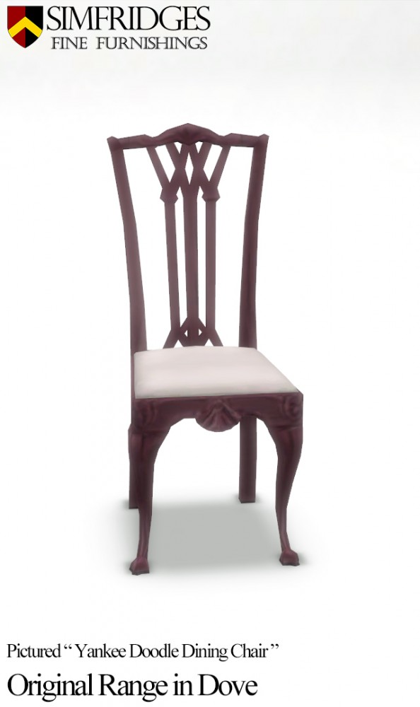  Mod The Sims: Yankee Doodle Dining Chair  by edwardianed