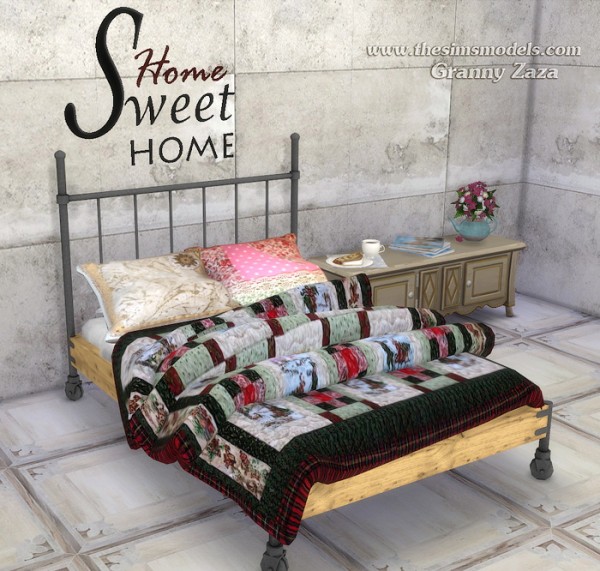 The Sims Models: Blankets and pillows by Granny Zaza