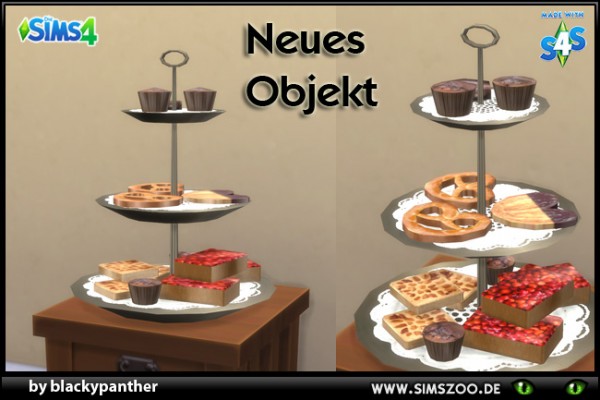  Blackys Sims 4 Zoo: Cake tray full by blackypanther