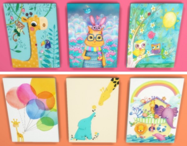  Sunshine & Roses Custom Content: Nursery/ Kid’s Room Portrait Canvases