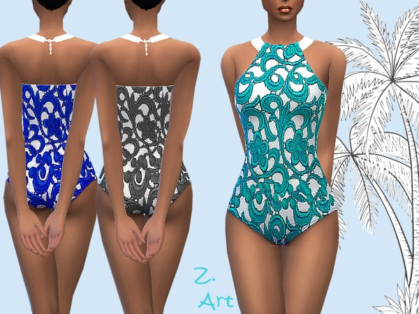  The Sims Resource: Exclusive Swimwear by Zuckerschnute20