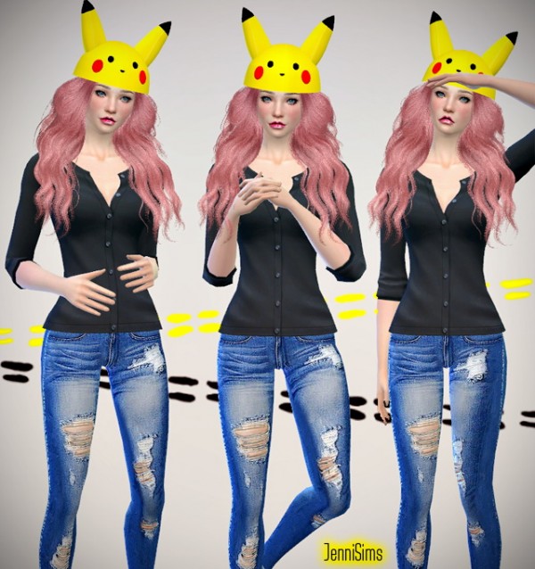  Jenni Sims: Hat Pikachu