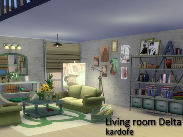  The Sims Resource: Living room Delta by Kardofe
