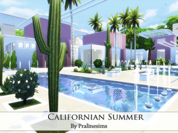  The Sims Resource: Californian summer by PralineSims