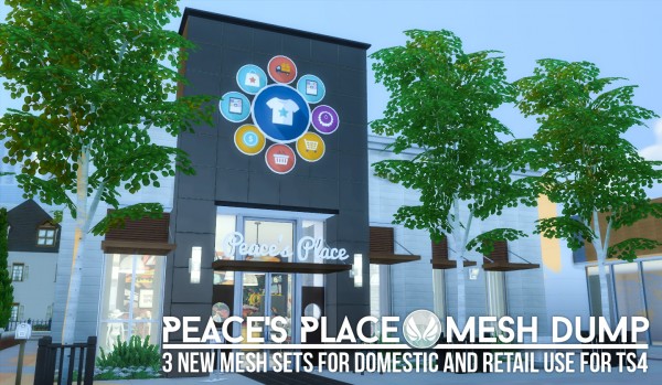  Simsational designs: Peaces Place Mesh Dump