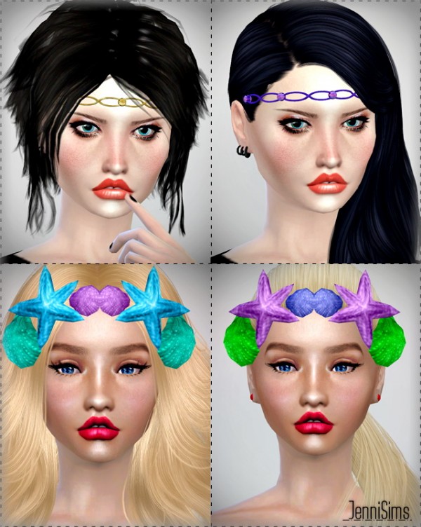  Jenni Sims: Sets of Accessory Tiaras Headband