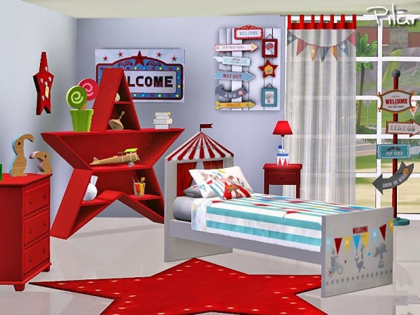  SimControl: Circus Bedroom by Pilar