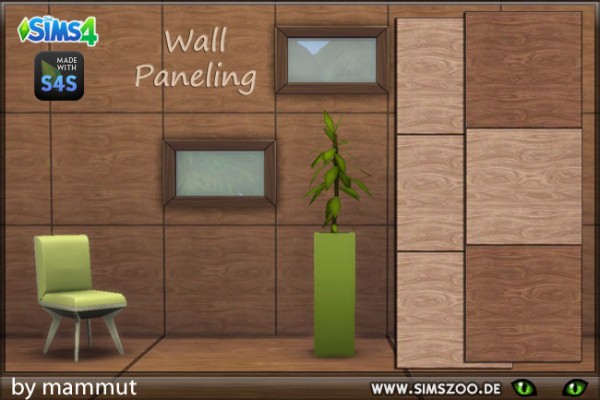  Blackys Sims 4 Zoo: Wall woodtiles1 by mammut