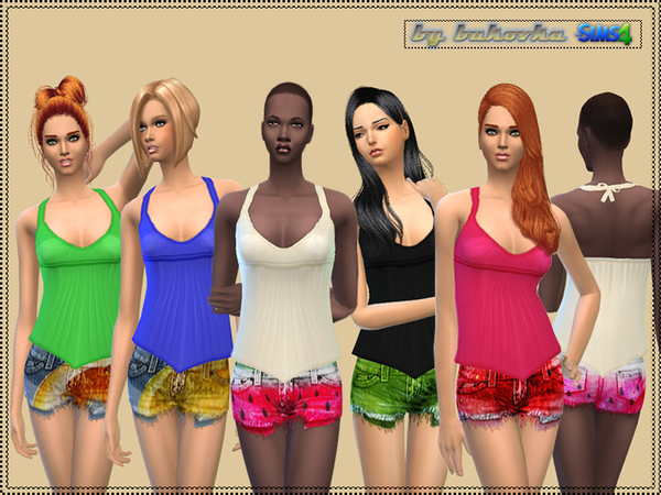  The Sims Resource: Summer mix  by Bukovka
