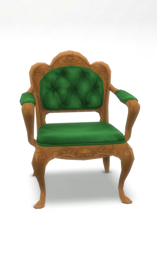  Mod The Sims: Petes Living Room Chair converted from TS3  by edwardianed