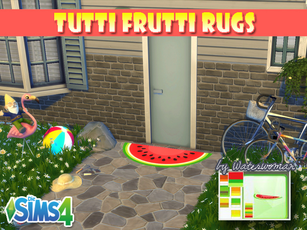  Akisima Sims Blog: Tutti Frutti Rugs