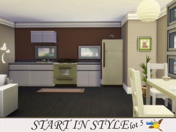  The Sims Resource: Start in Style lot 5 by evi