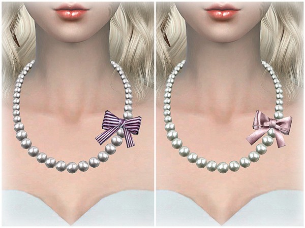 The Sims Resource: Necklace N04 by S Club