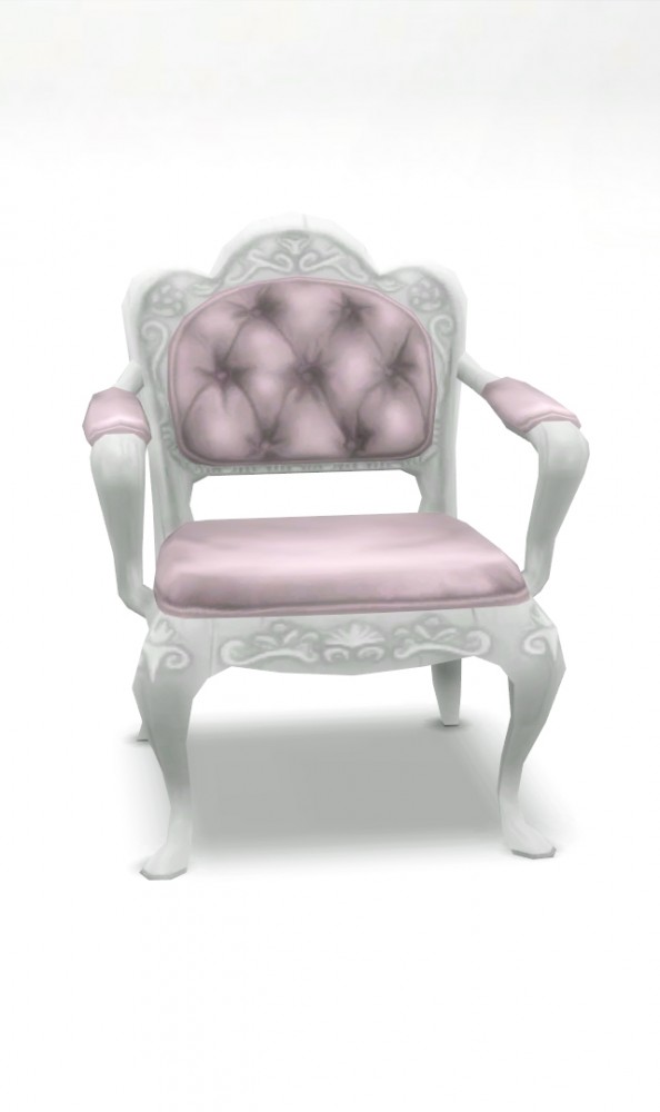  Mod The Sims: Petes Living Room Chair converted from TS3  by edwardianed