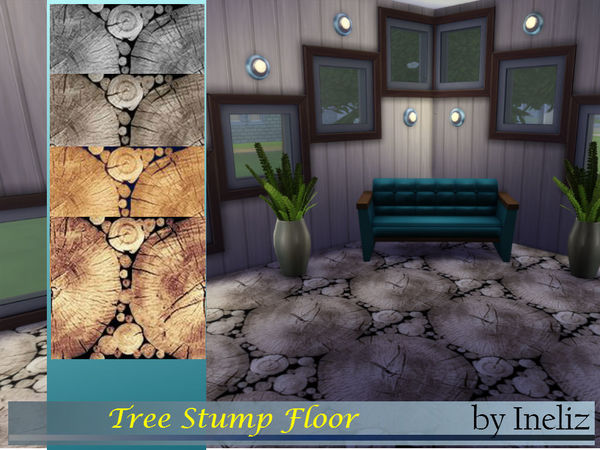  The Sims Resource: Tree Stump Floor by Ineliz