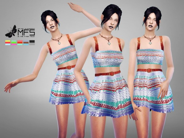  MissFortune Sims: Juliet Dress