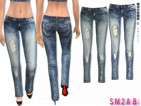  The Sims Resource: 47   Female skinny jeans by Sims2fanbg