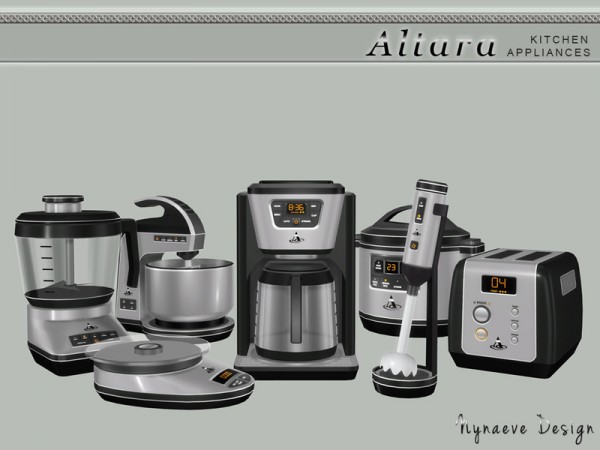  The Sims Resource: Altara Kitchen Appliances by NynaeveDesign