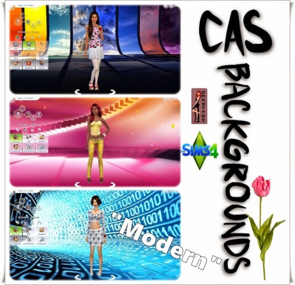  Annett`s Sims 4 Welt: CAS Backgrounds Modern