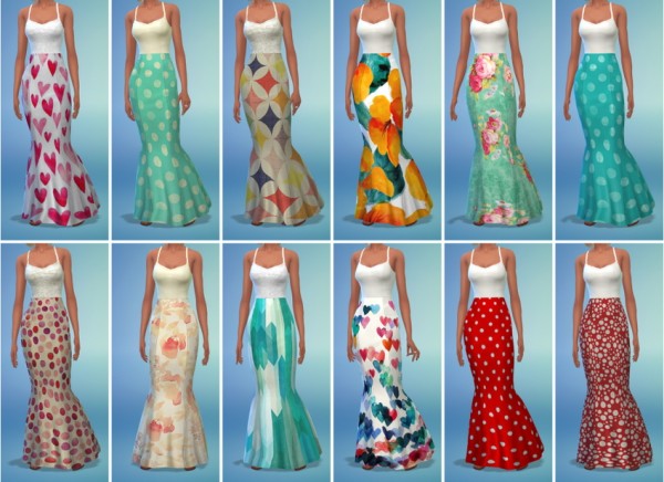  The simsperience: 42 Dress Recolors