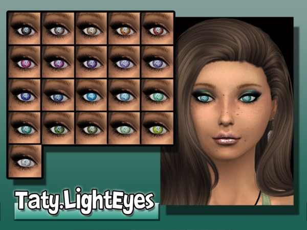  The Sims Resource: Light Eyes by Taty