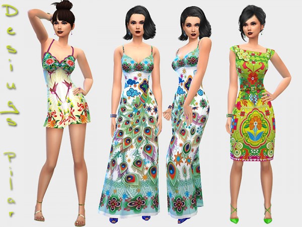  SimControl: Desings dresses by Pilar