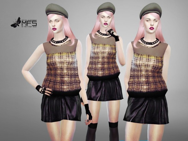  MissFortune Sims: Ginny Outfit