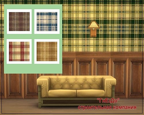  Sims 3 by Mulena: Wallpaper classic Cage