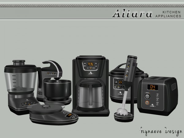  The Sims Resource: Altara Kitchen Appliances by NynaeveDesign