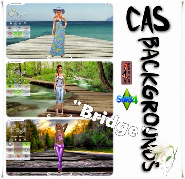  Annett`s Sims 4 Welt: CAS Backgrounds Bridge
