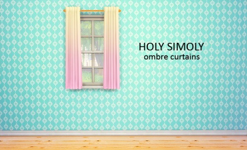 holy simoly curtains mesh sims 4