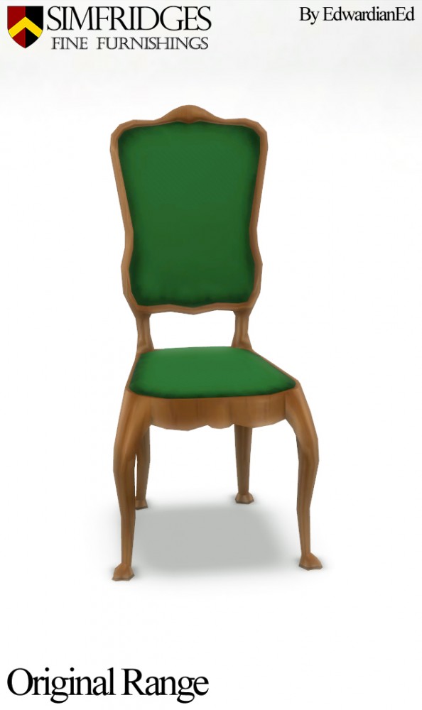  Mod The Sims: Old Sams Dining Chair by edwardianed