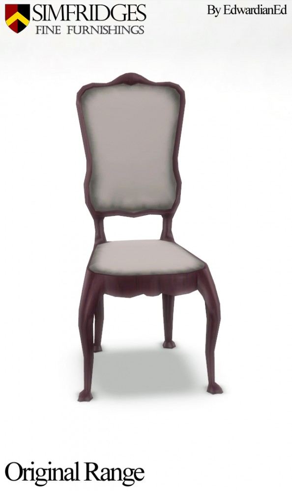  Mod The Sims: Old Sams Dining Chair by edwardianed