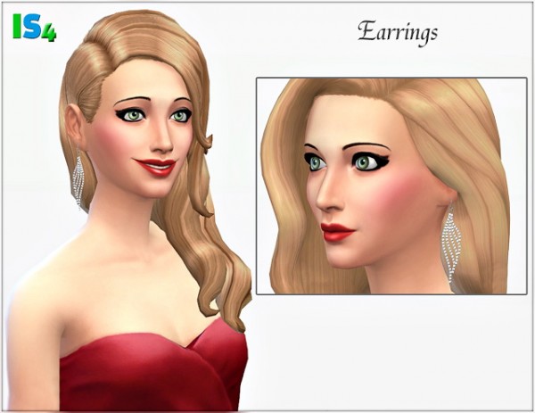  Irida Sims 4: Earrings 1IS4
