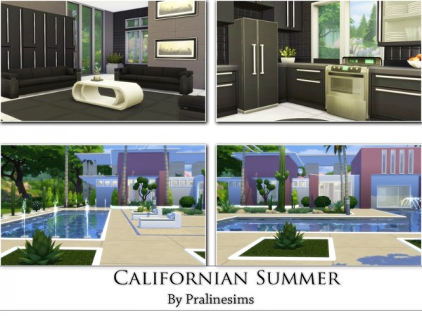  The Sims Resource: Californian summer by PralineSims