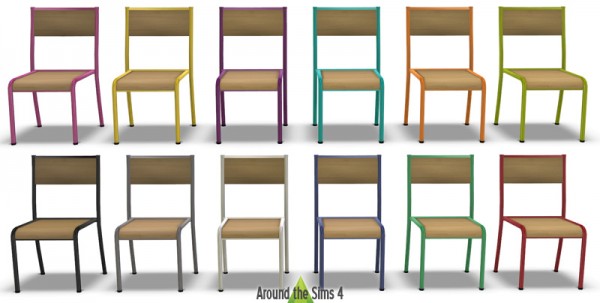  Around The Sims 4: School Furniture & Accessories