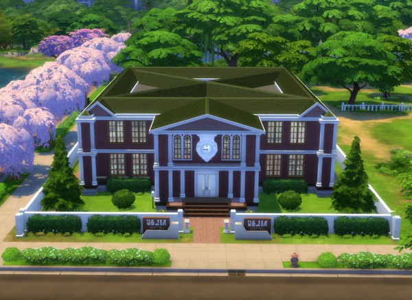  Mod The Sims: Elementary School  by sim4fun