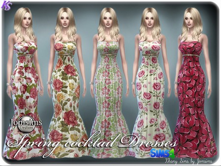 Khany Sims: Cocktail dresses Spring by Jomsims