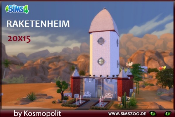 Blackys Sims 4 Zoo: Rocket Home by Kosmopolit